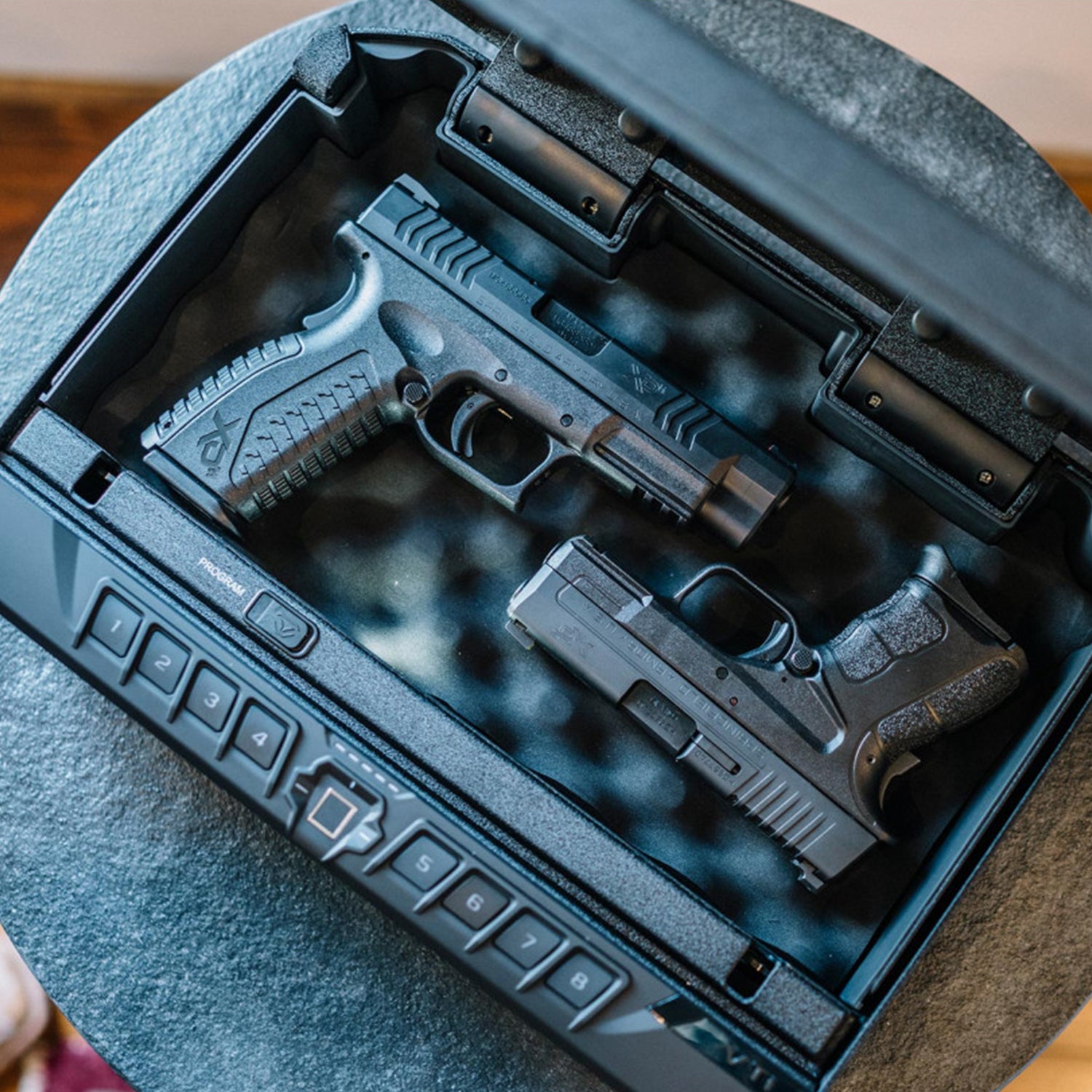 Vaultek VT Series VTi Bluetooth Biometric Handgun Safe - Dean Safe 