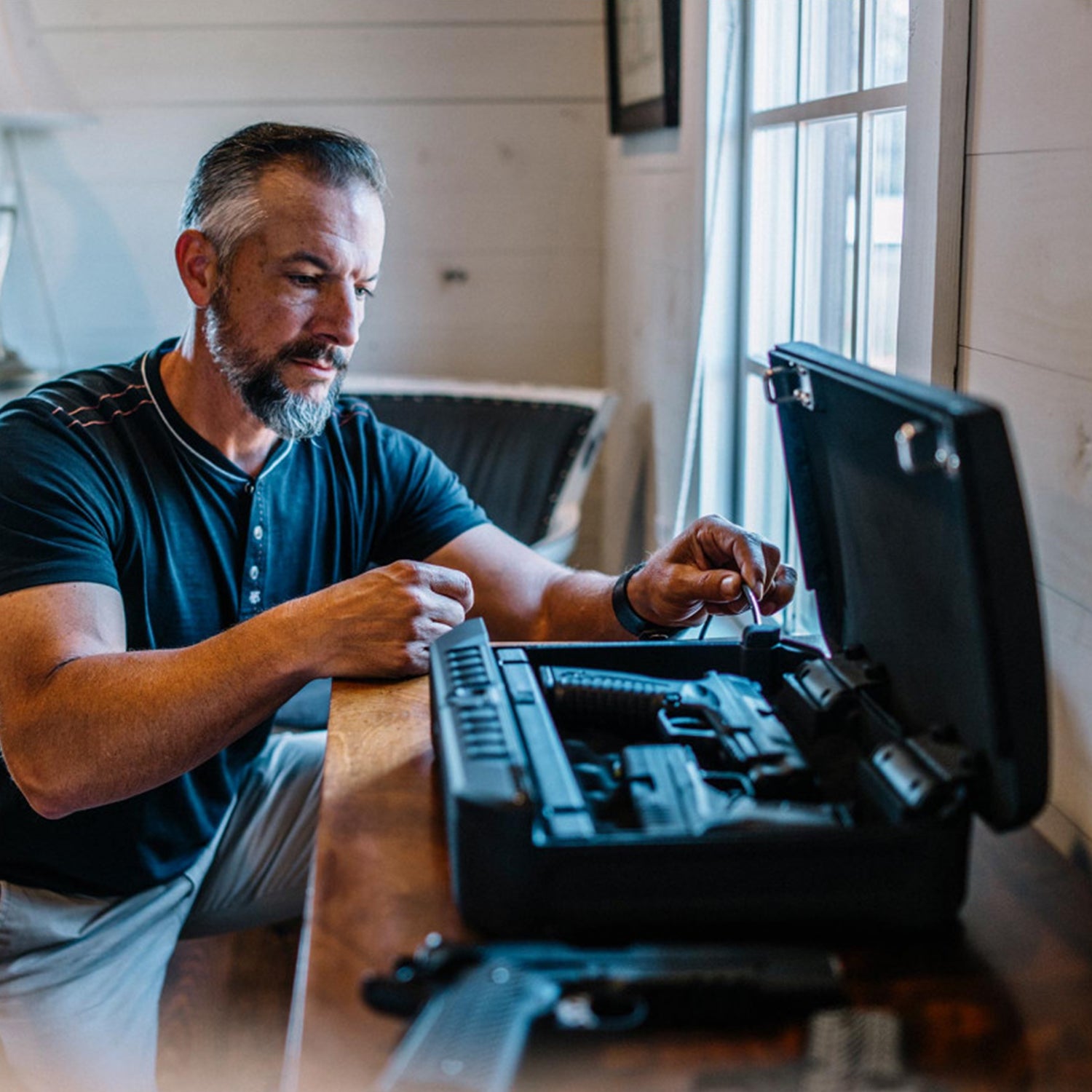 Vaultek VT Series VTi Bluetooth Biometric Handgun Safe - Dean Safe 