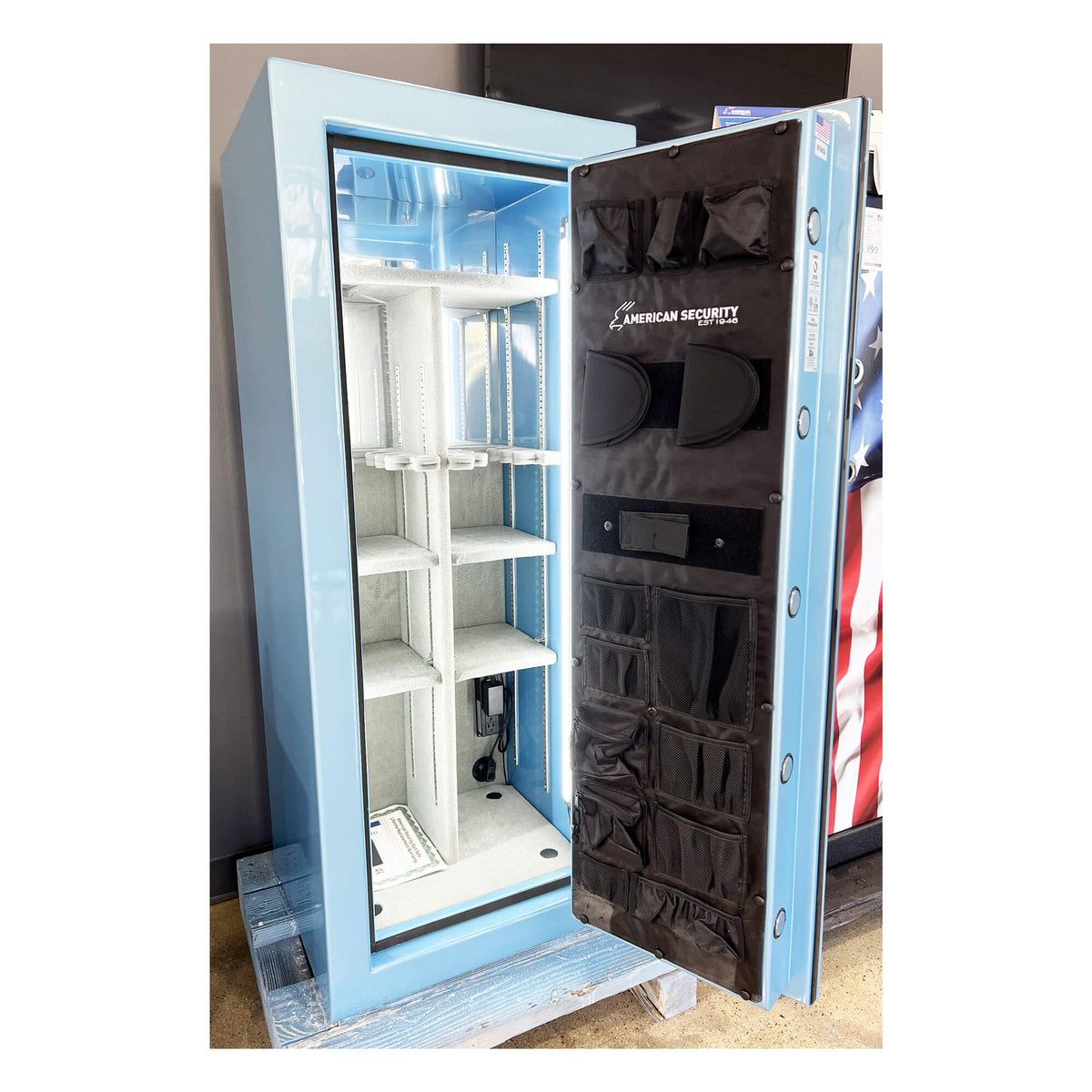 AMSEC BFX6024 BFX Gun Safe Thermal Blue Gloss - Special Order - Dean Safe 