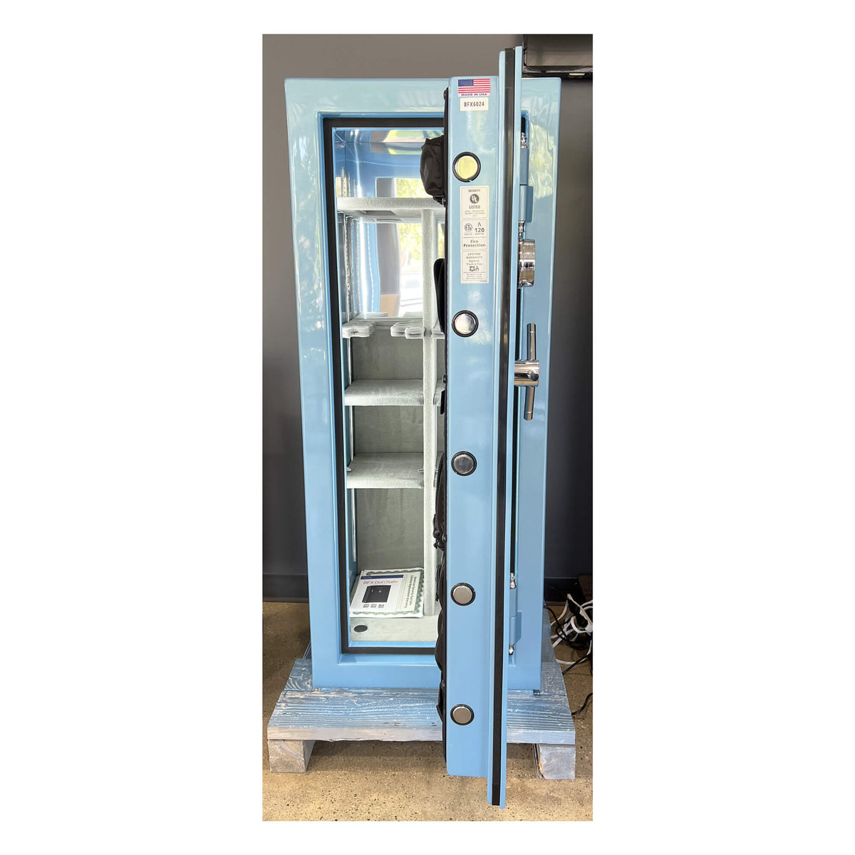 AMSEC BFX6024 BFX Gun Safe Thermal Blue Gloss - Special Order - Dean Safe 