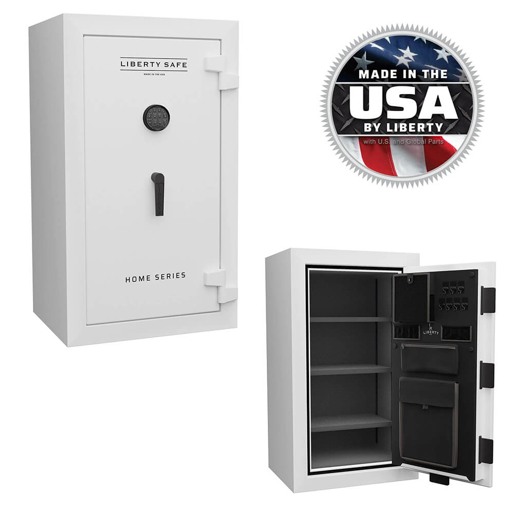Liberty Home Safe 12 Limited Edition Textured White LH12 - Dean Safe