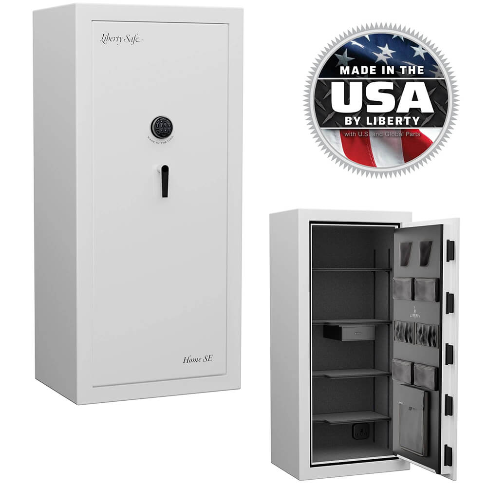 Liberty USA 36 Limited Edition Icy White Gun Safe - Dean Safe