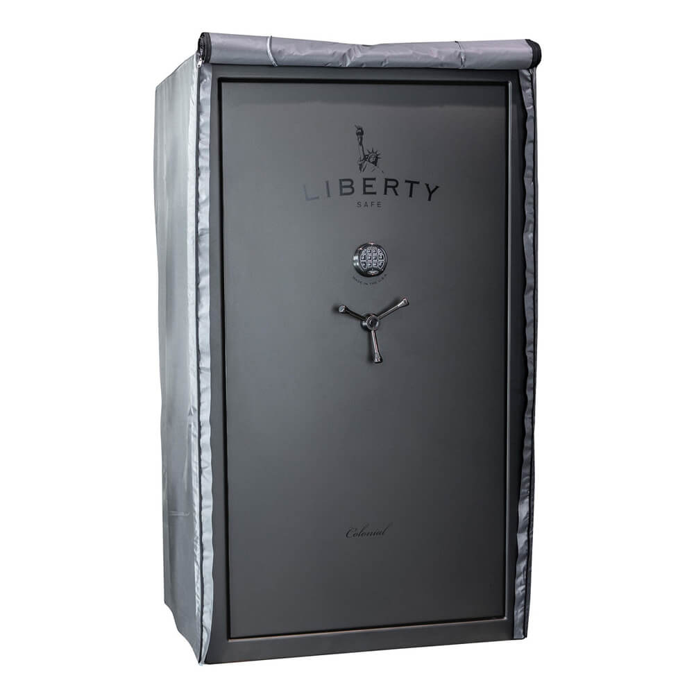 Liberty Gun Safe Cover Size: 40 Charcoal Gray Full Concealment