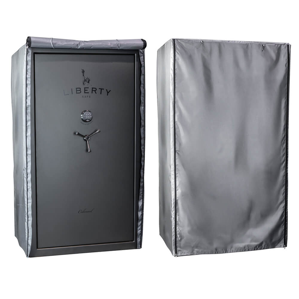 Liberty Gun Safe Cover Size: 40 Charcoal Gray Full Concealment