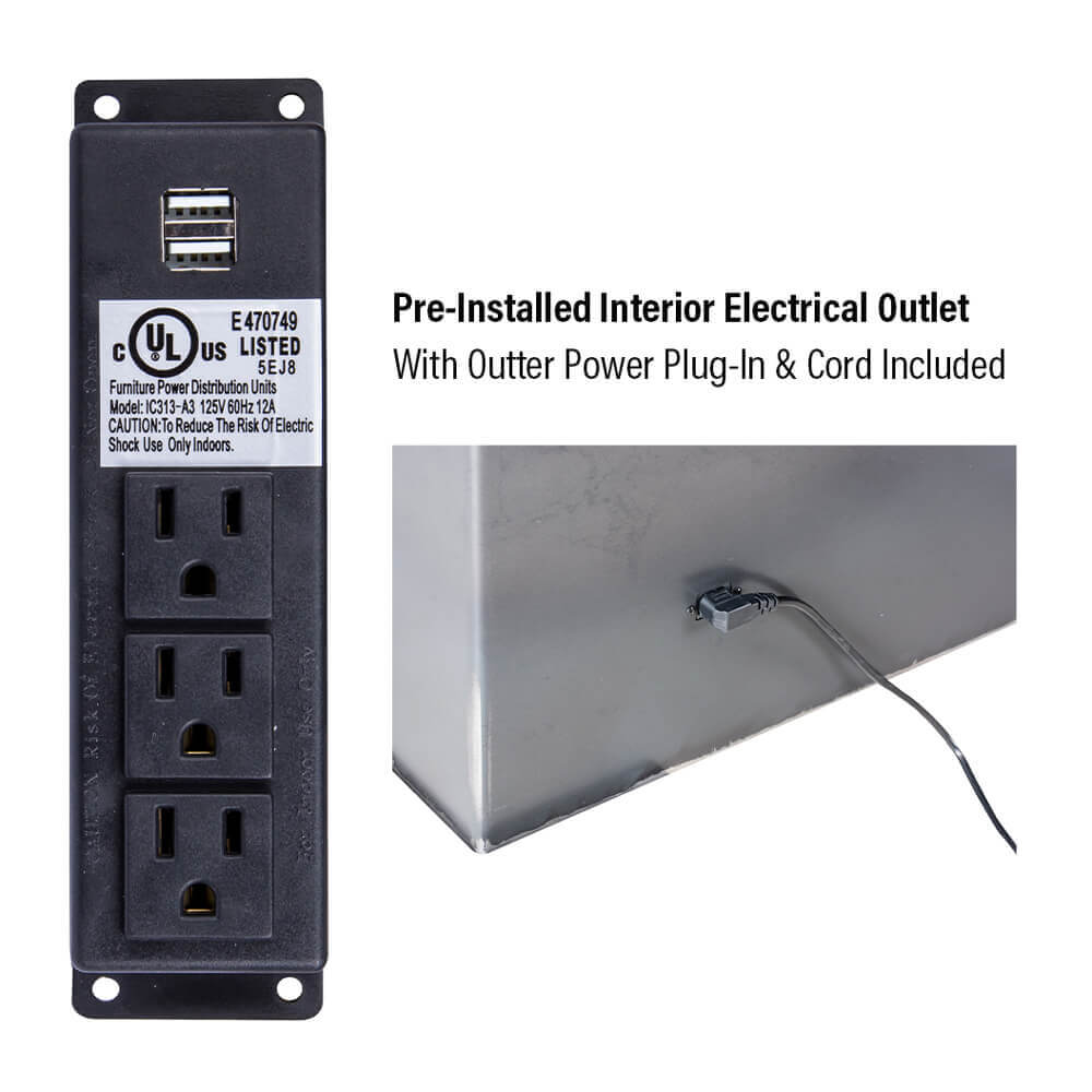 Rhino AIX Series AIX7253 Ironworks Gun Safe SAFEX™ Security - Dean Safe