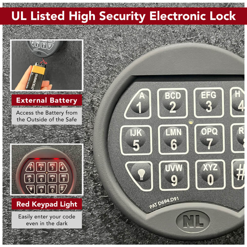 Stealth UL RSC Gun Safe UL50 - Dean Safe 