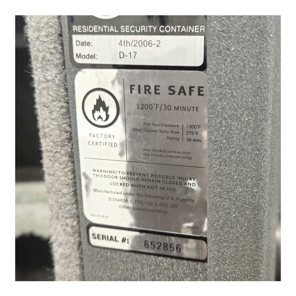 Used Liberty Centurion 24 Granite Textured Gun Safe from 2006 - Dean Safe