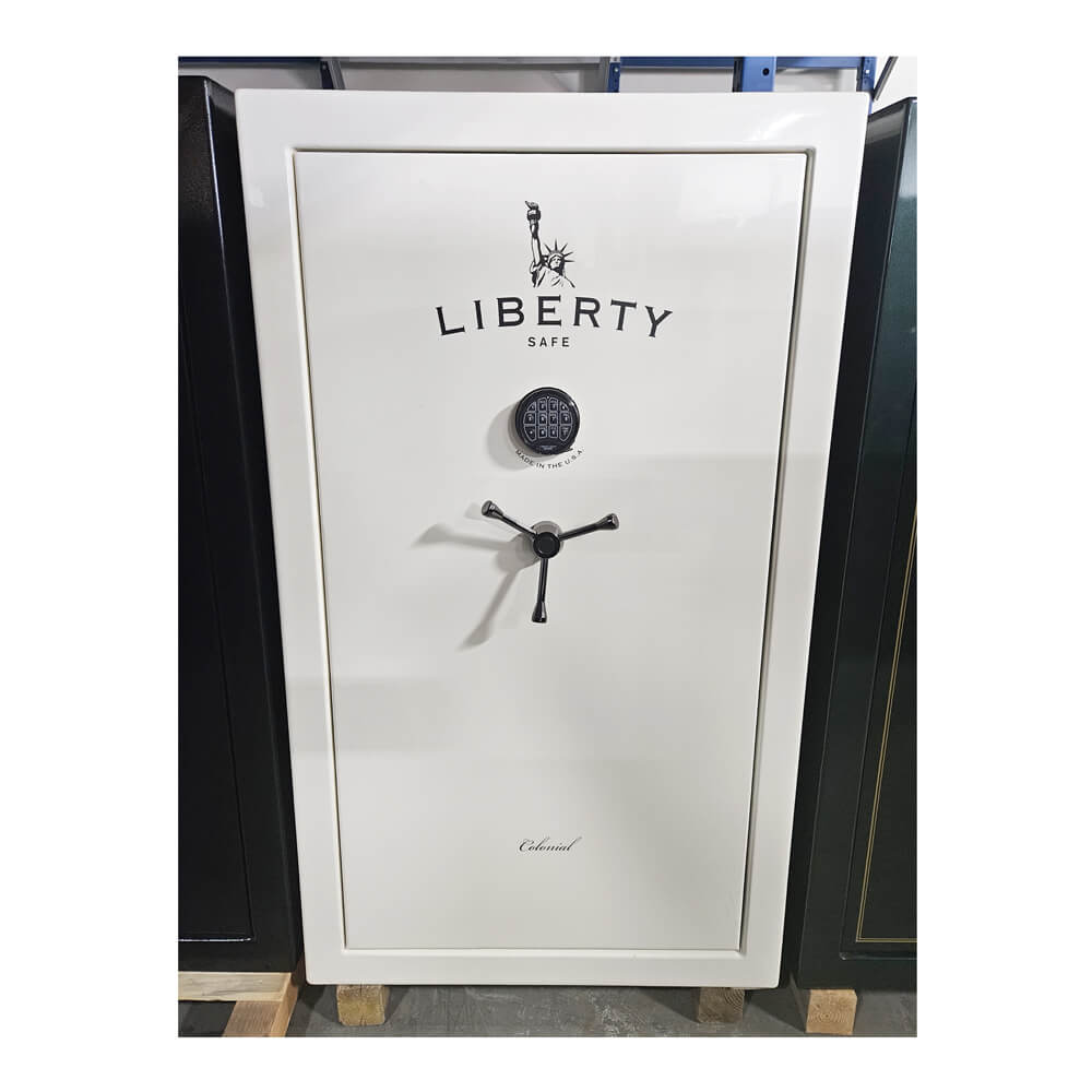 Used Liberty Colonial 30 Gun Safe Used with Felt Pads