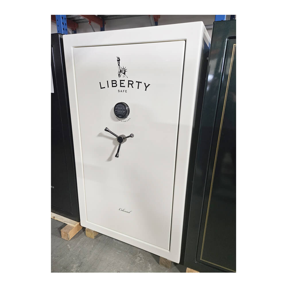 Used Liberty Colonial 30 Gun Safe Used with Felt Pads