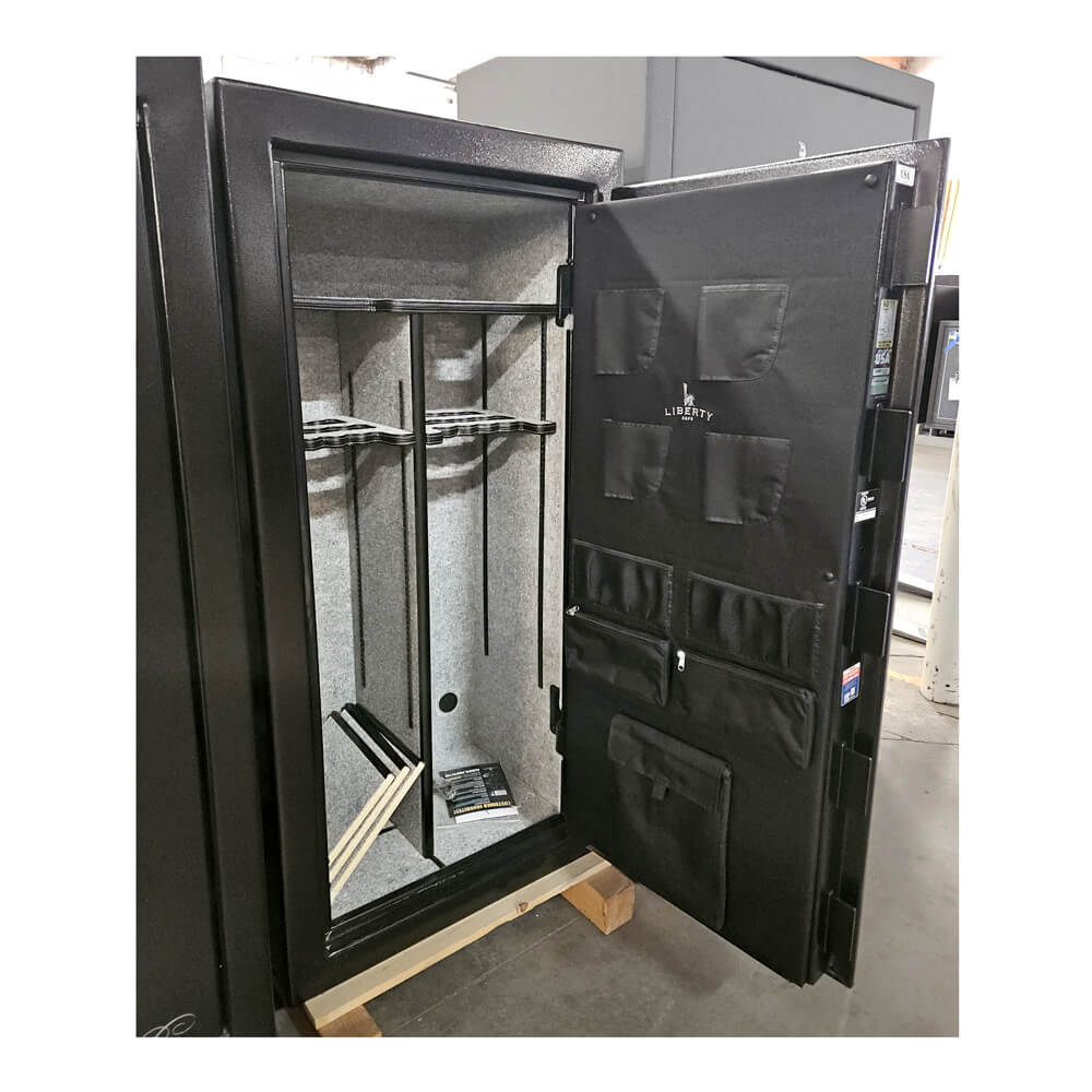 Liberty USA 30 Gun Safe from 2023 with Scratches &amp; Paint Chips - Dean Safe 