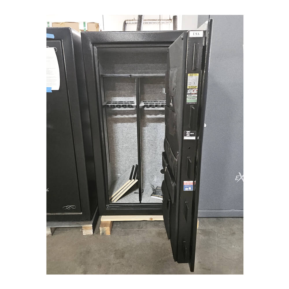 Liberty USA 30 Gun Safe from 2023 with Scratches &amp; Paint Chips - Dean Safe 