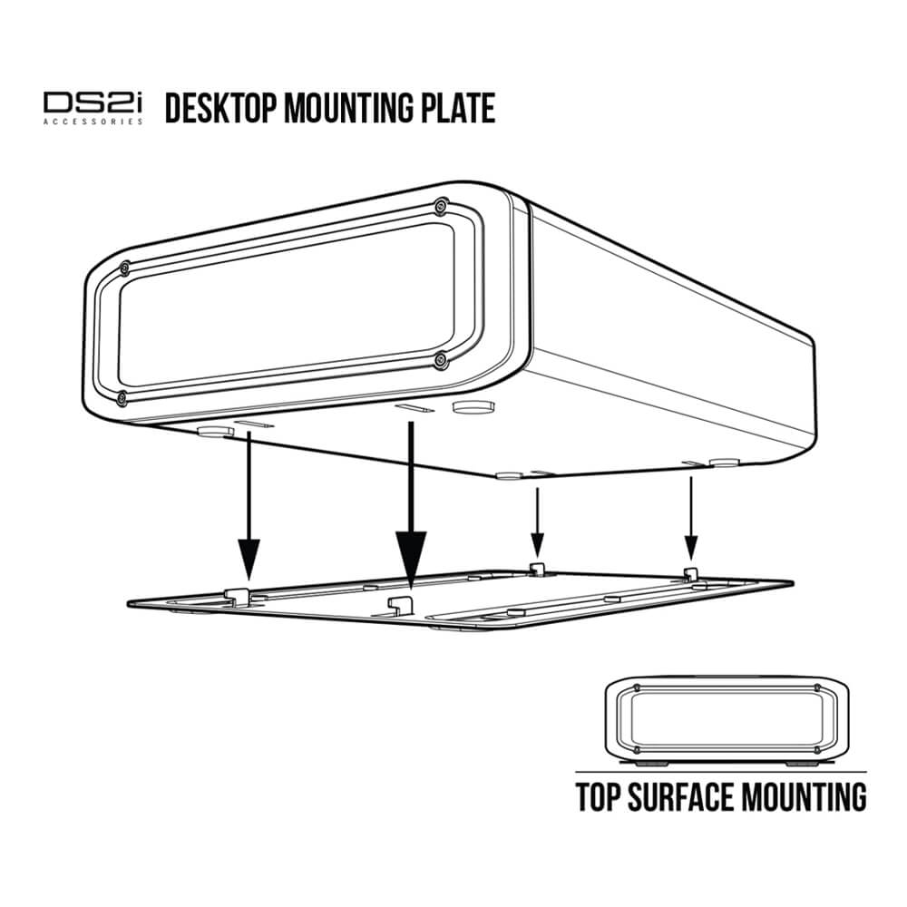 Vaultek MDS2-DT Desktop Mounting Plate - Dean Safe 