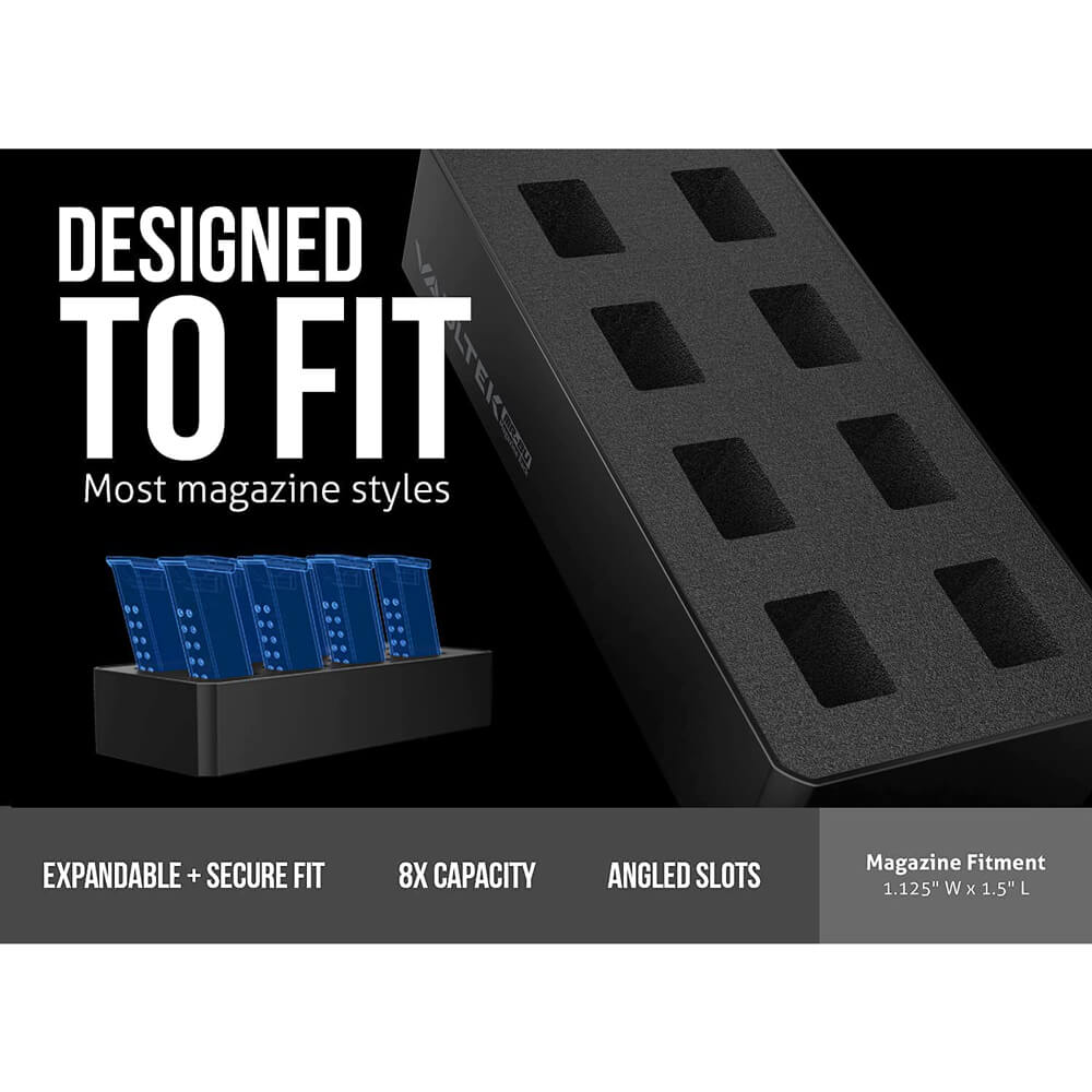 Vaultek 8-Slot Universal Magazine Storage MR-8U