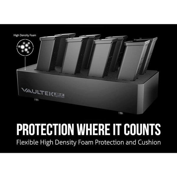 Vaultek 8-Slot Modular Magazine Storage MR-8 | Stores 8 Magazines