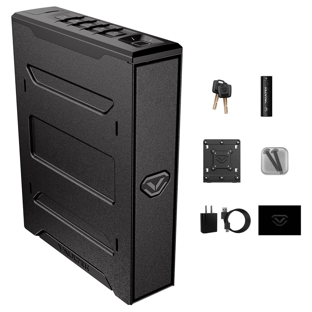 Vaultek SR20i Biometric &amp; Bluetooth 2.0 Slider Handgun Safe - Dean Safe 
