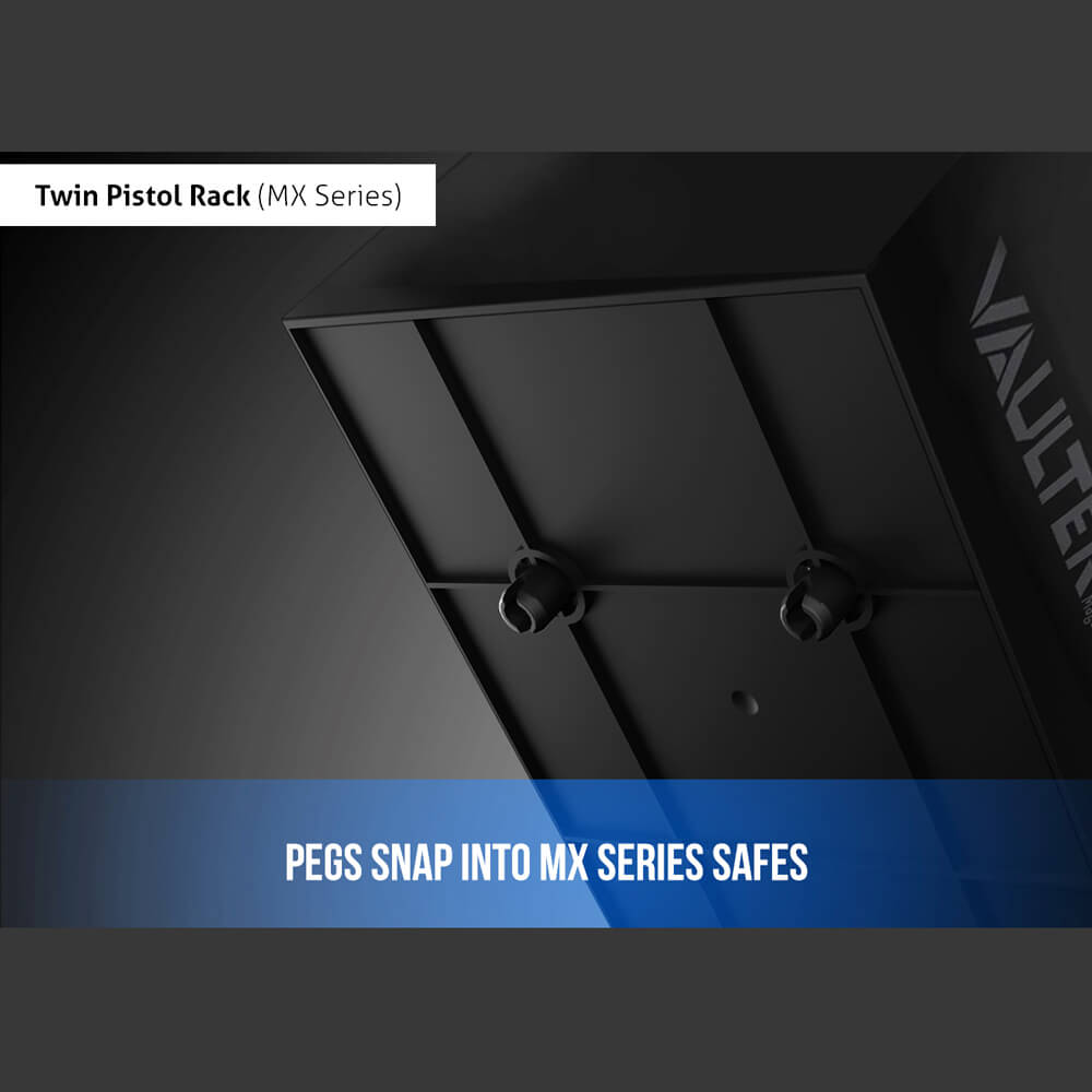 Vaultek Twin Pistol Rack Universal TPR-2U - Dean Safe 