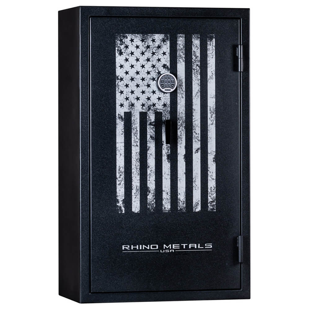 Rhino Basic Gun Safe RBFX6033ECS USA Flag Safe - Dean Safe