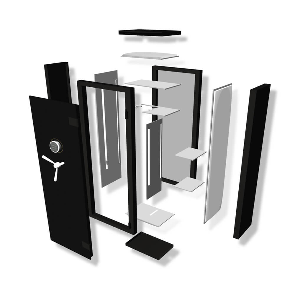 SnapSafe Modular Gun Safe Titan - Dean Safe 