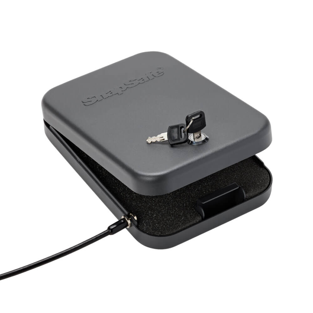SnapSafe Large Lock Box with Key Lock | Dean Safe