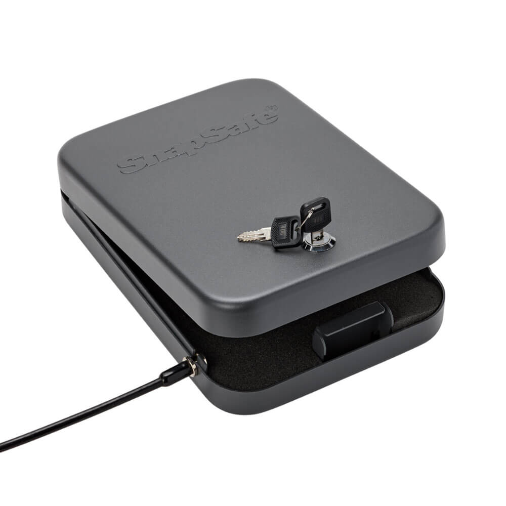 SnapSafe Lock Box X-Large with Key Lock, part of the Dean Safe handgun safe collection