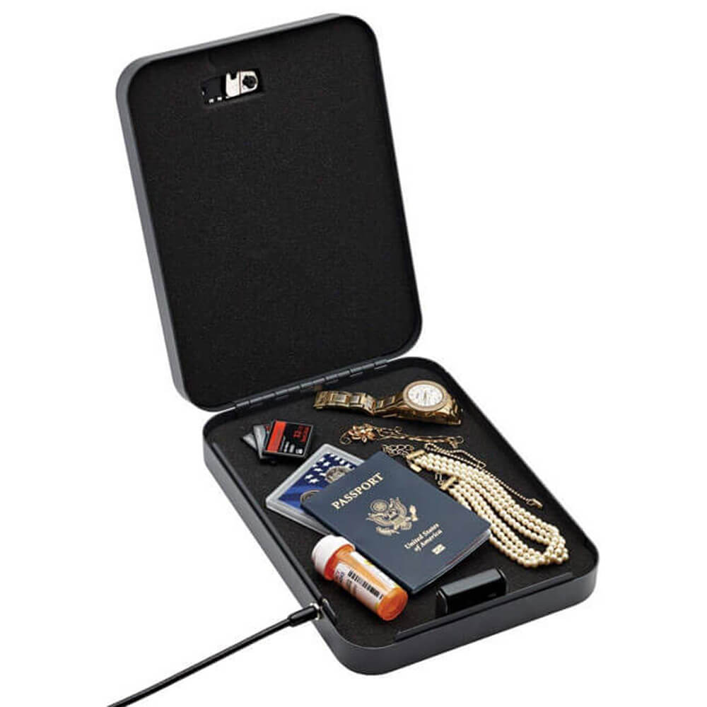 SnapSafe Large Lock Box with Key Lock - Dean Safe 