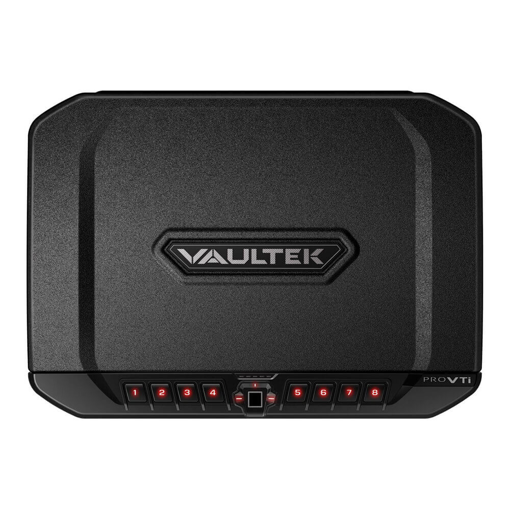Vaultek VTi Portable Biometric, Bluetooth &amp; Electronic Smart Handgun Safe, part of the Dean Safe handgun safe collection
