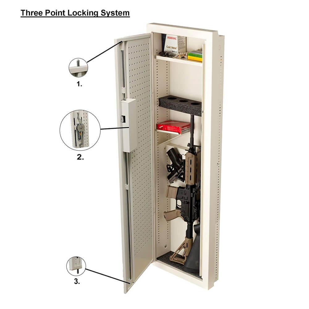 V-Line Wall Safe Closet Vault II Model 51653-S IVY - Dean Safe 