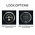 Browning 1878 S&G Mechanical Dial Lock or S&G Top Lit Electronic Lock or Securam Biometric Lock
