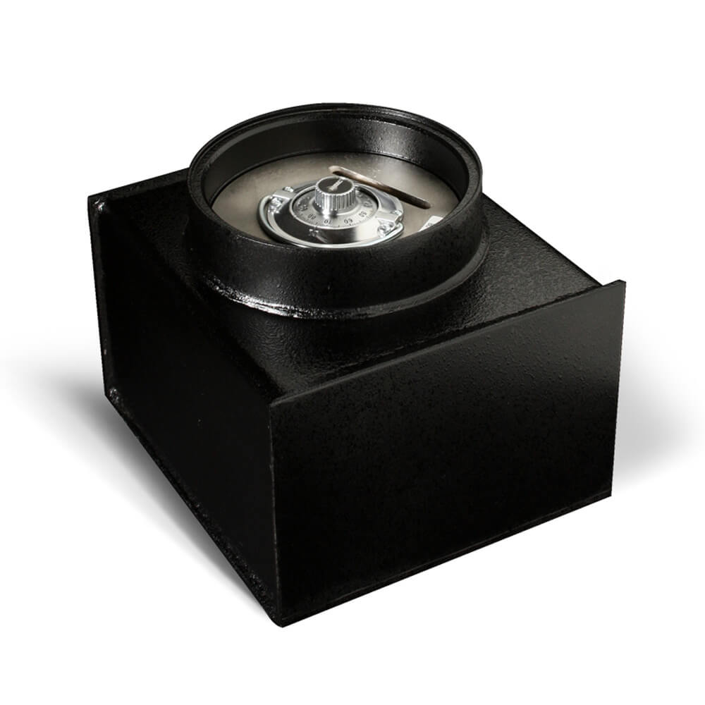 AMSEC B6 American Security Floor Safe Round Door Rectangular Body - Dean Safe 