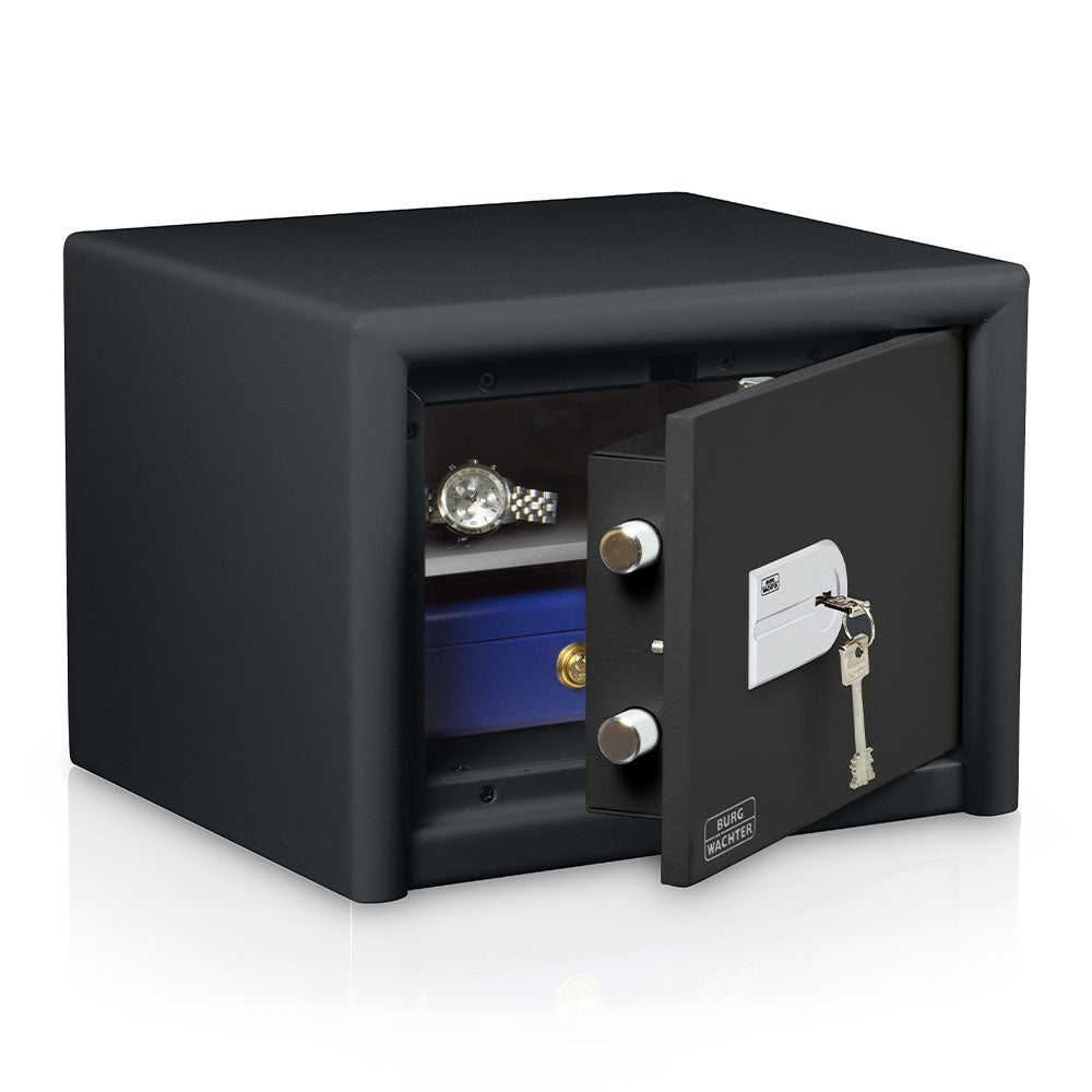 An open Burg Wachter CL410 Home Safe, part of the Dean Safe home safe collection