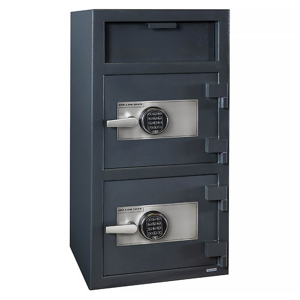 Hollon FD-3020EE Drop Safe Front Loading Double Door - Dean Safe 