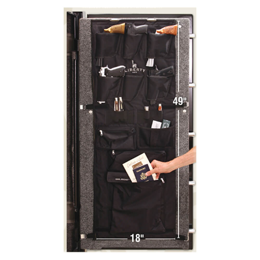 Liberty Gun Safe Door Panel Organizer Size: 20-23-24-25 - Dean Safe 