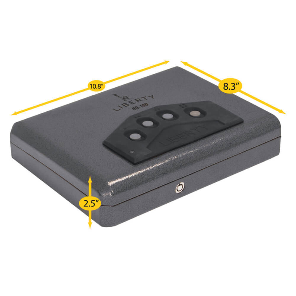 Liberty HD-100 Handgun &amp; Pistol Safe Quick Vault - Dean Safe 