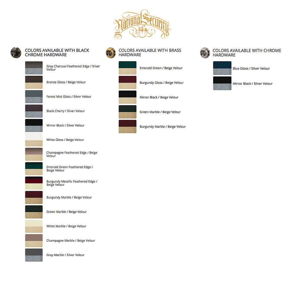 National Security Gun Safe Classic Plus 40 - Dean Safe 