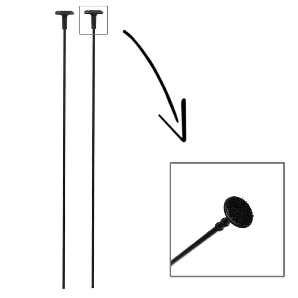 Gun Storage Solutions Rifle Rods 17 Caliber 2 Pack - Dean Safe 