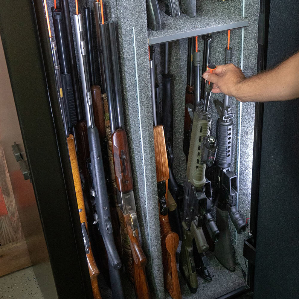 Gun Storage Solutions Rifle Rods 20 Rod Starter Pack - Dean Safe 