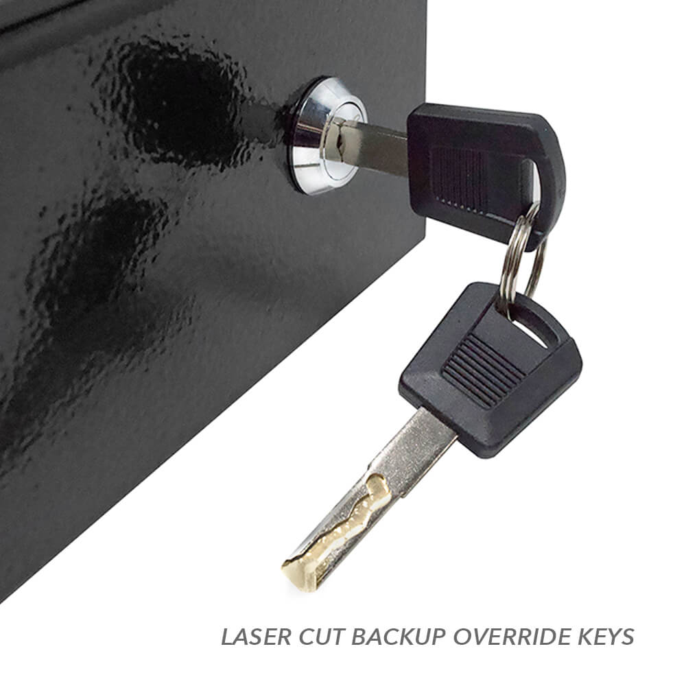 Stealth Top Vault Quick-Access Biometric Pistol Safe TV1 - Dean Safe 