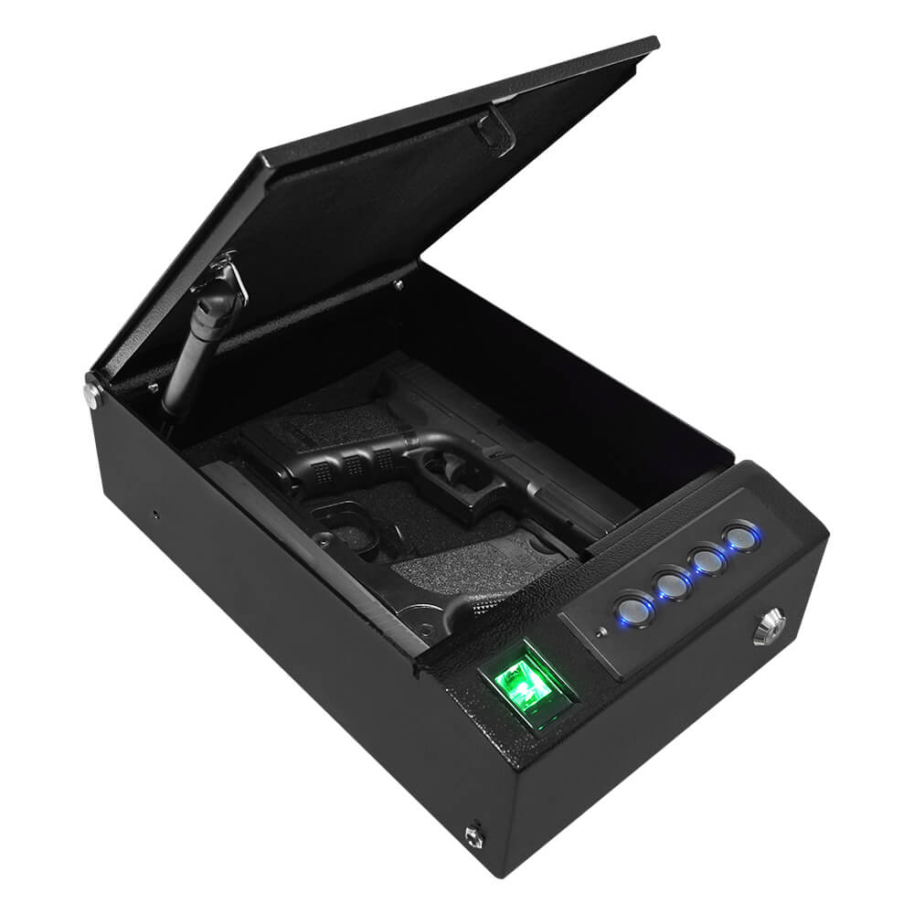Stealth Top Vault Quick-Access Biometric Pistol Safe TV1 - Dean Safe 