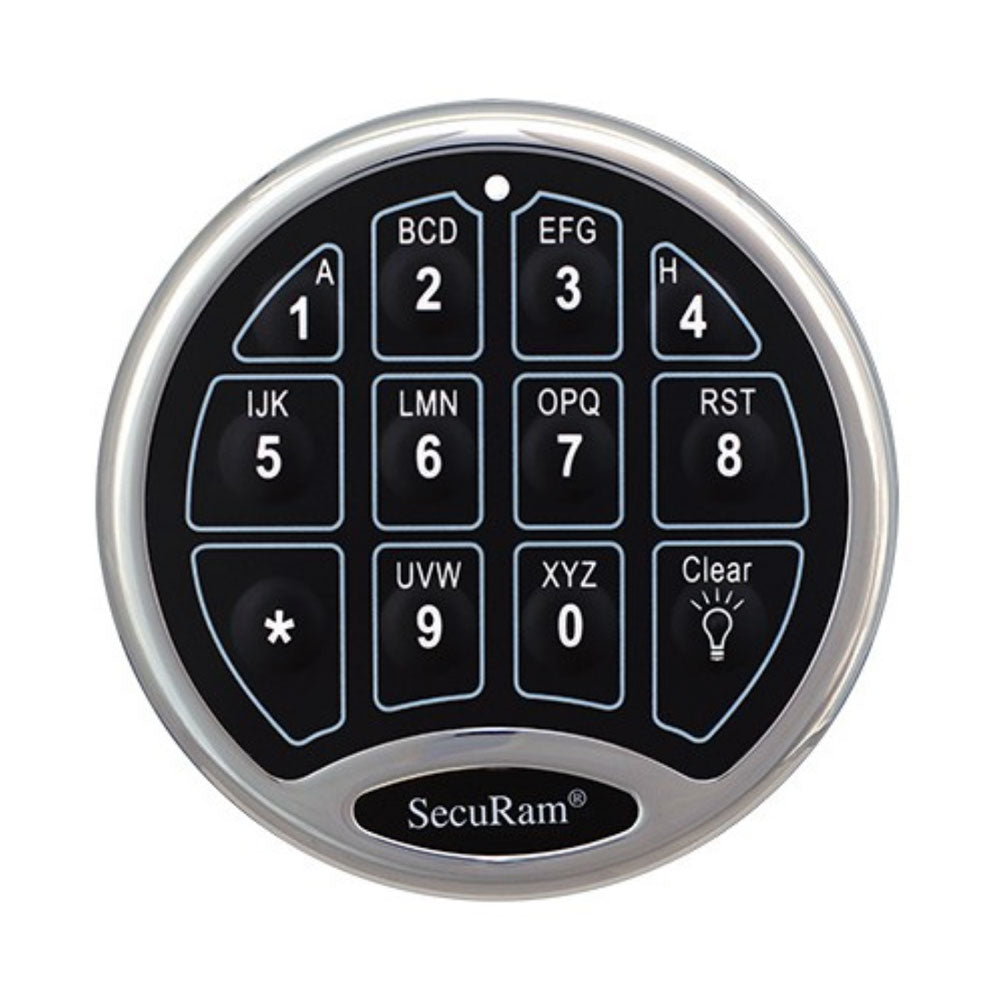 Securam BackLit Electronic Lock - Dean Safe 