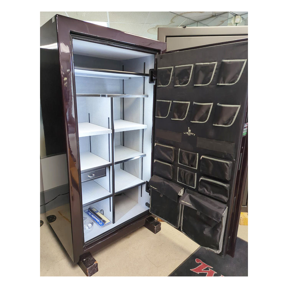 Lincoln 40 Gun Safe in Black Cherry Gloss with Scratches