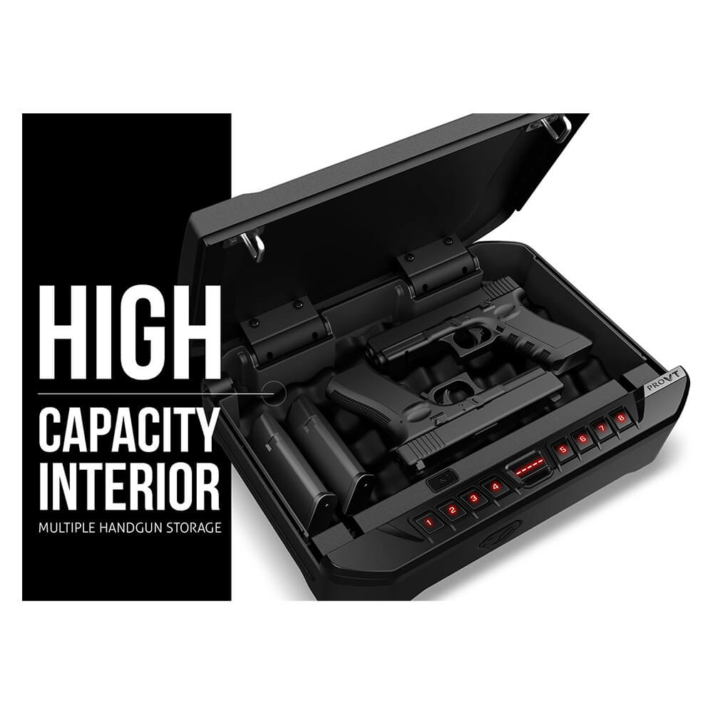 Vaultek VT Portable Bluetooth &amp; Electronic Smart Handgun Safe - Dean Safe 