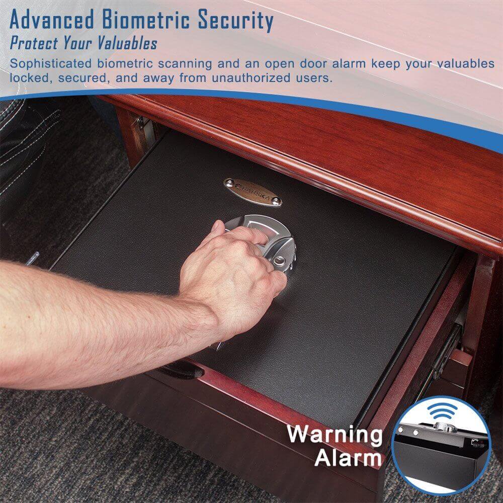 Barska Top Opening Biometric Safe AX11556 - Dean Safe 