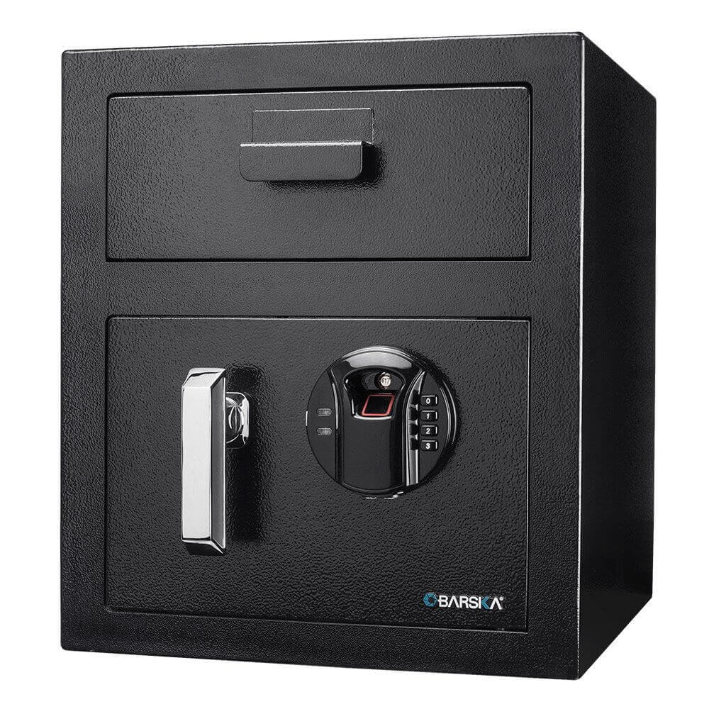 Barska Biometric Drop Safe AX13108 - Dean Safe 
