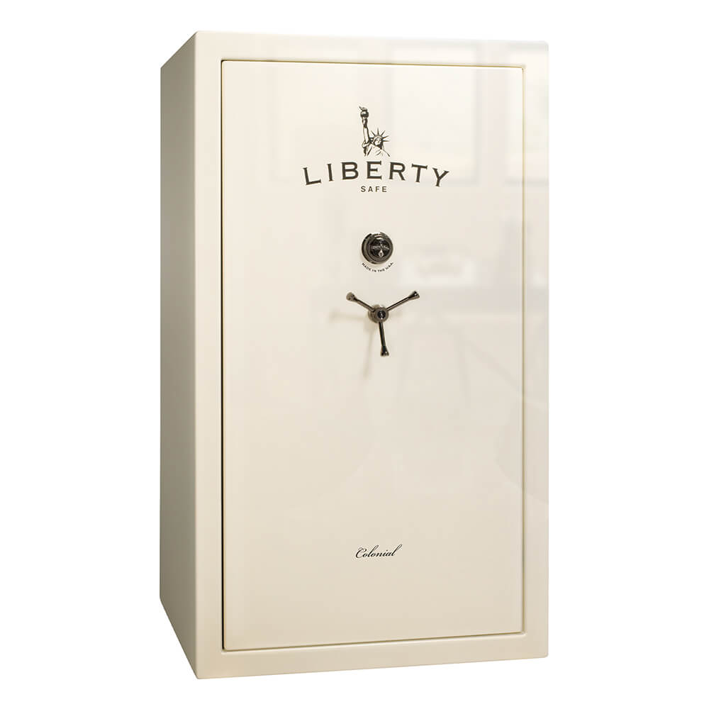 Liberty Colonial 50 Gun Safe CO50 White Promo