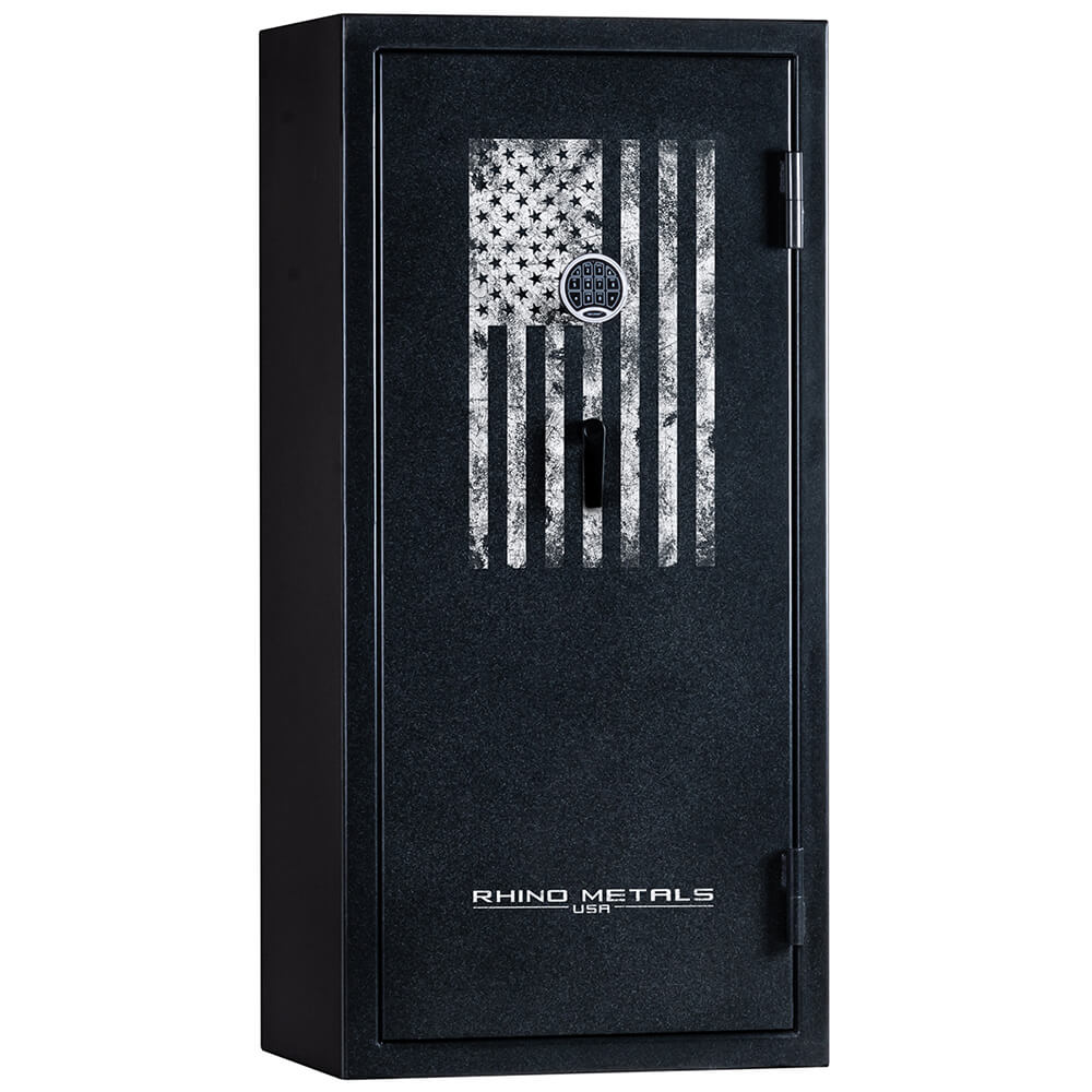 Rhino Basic Gun Safe RBFX6028ECS USA Flag Safe - Dean Safe
