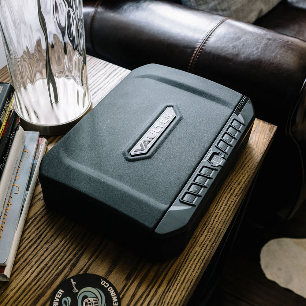 Vaultek VTi Portable Biometric, Bluetooth &amp; Electronic Smart Handgun Safe - Dean Safe 
